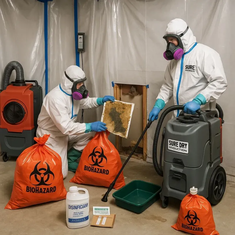 Contaminated Water Handling Protocols process in Hazen, AR